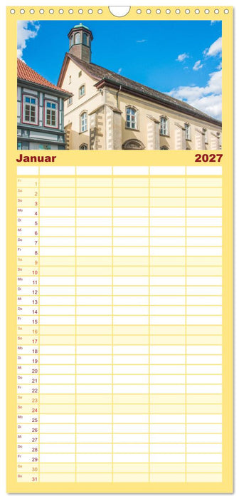 Historisches Hameln (CALVENDO Familienplaner 2027)