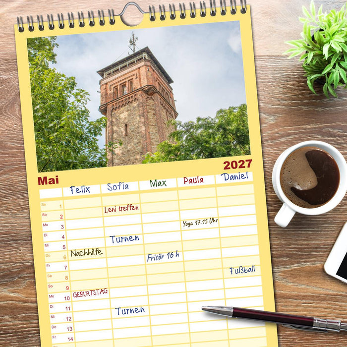 Historisches Hameln (CALVENDO Familienplaner 2027)