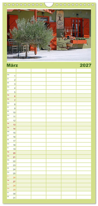Kreta so vielseitig und wunderschön (CALVENDO Familienplaner 2027)