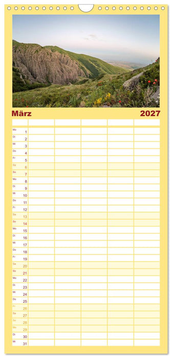 Armenien - Ein wunderschönes Naturerlebnis. (CALVENDO Familienplaner 2027)