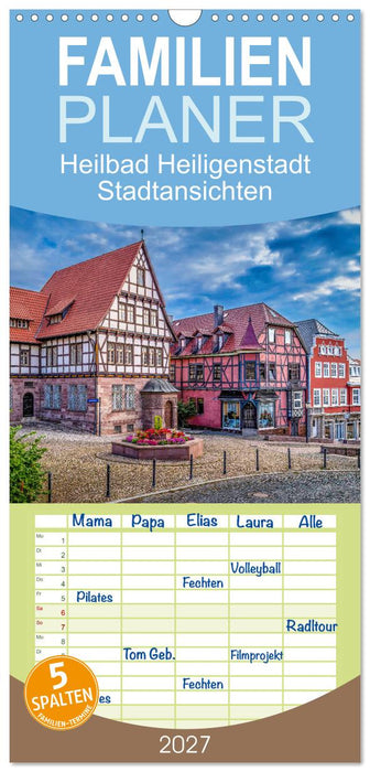 Heilbad Heiligenstadt Stadtansichten (CALVENDO Familienplaner 2027)