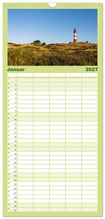 Schleswig-Holstein (CALVENDO Familienplaner 2027)