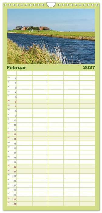 Schleswig-Holstein (CALVENDO Familienplaner 2027)