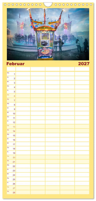 Kirmes Glück (CALVENDO Familienplaner 2027)