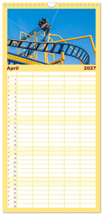 Kirmes Glück (CALVENDO Familienplaner 2027)