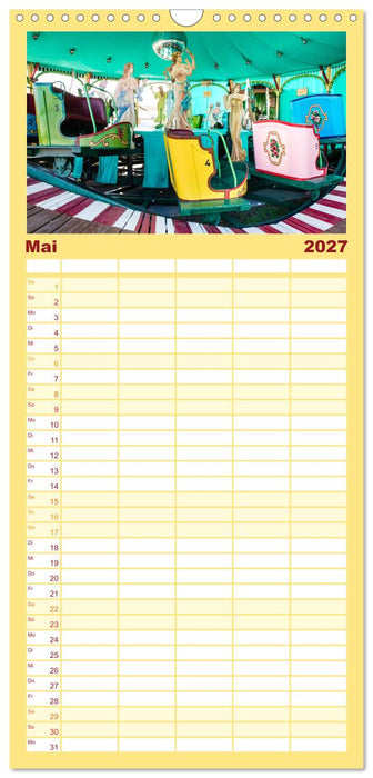 Kirmes Glück (CALVENDO Familienplaner 2027)