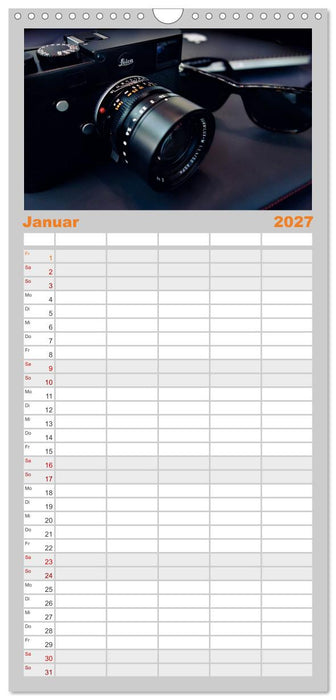 Mein Kamerakalender (CALVENDO Familienplaner 2027)