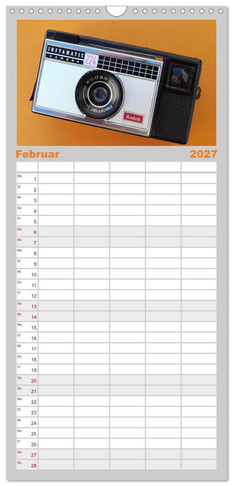 Mein Kamerakalender (CALVENDO Familienplaner 2027)