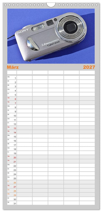 Mein Kamerakalender (CALVENDO Familienplaner 2027)