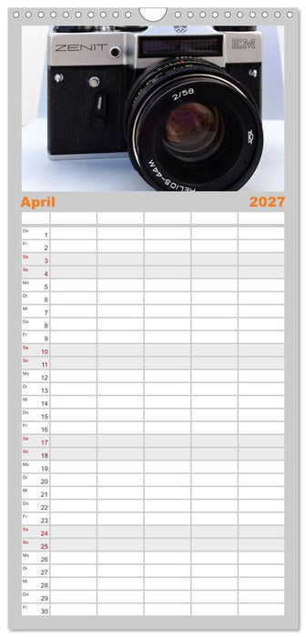 Mein Kamerakalender (CALVENDO Familienplaner 2027)
