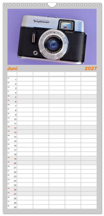 Mein Kamerakalender (CALVENDO Familienplaner 2027)