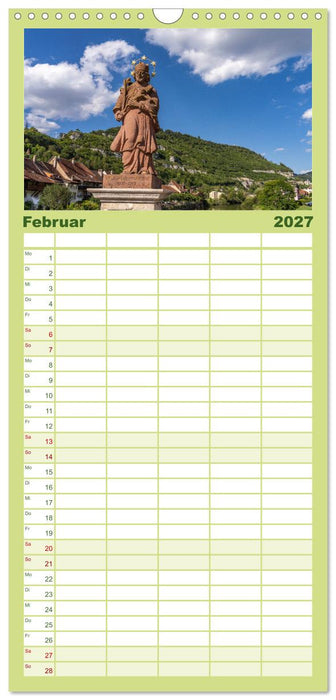 Schweiz - Saint-Ursanne (CALVENDO Familienplaner 2027)