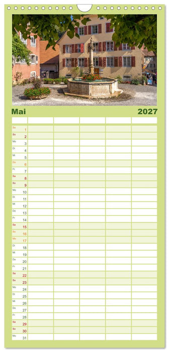 Schweiz - Saint-Ursanne (CALVENDO Familienplaner 2027)