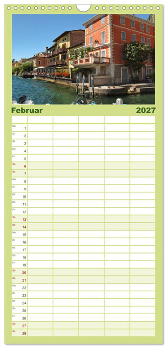 Gardasee bei Limone (CALVENDO Familienplaner 2027)