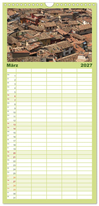 Gardasee bei Limone (CALVENDO Familienplaner 2027)