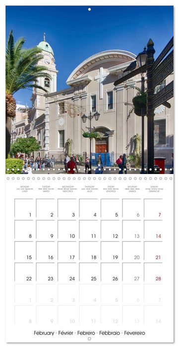 Gibraltar - Where Britain borders Spain (CALVENDO Monthly Calendar 2027)