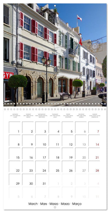 Gibraltar - Where Britain borders Spain (CALVENDO Monthly Calendar 2027)