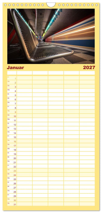 Licht und Geschwindigkeit (CALVENDO Familienplaner 2027)