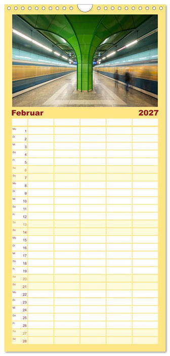 Licht und Geschwindigkeit (CALVENDO Familienplaner 2027)
