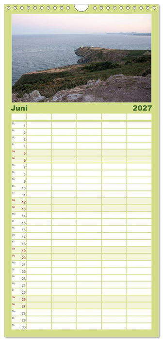 Quer durch Irland - Landschaften pur (CALVENDO Familienplaner 2027)