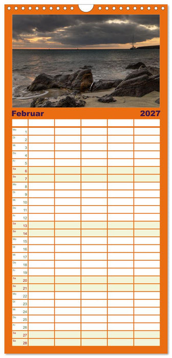 Fuerteventura - Reise über die Vulkaninsel (CALVENDO Familienplaner 2027)