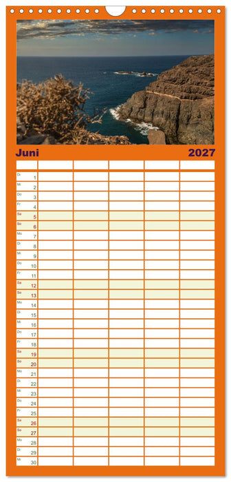 Fuerteventura - Reise über die Vulkaninsel (CALVENDO Familienplaner 2027)
