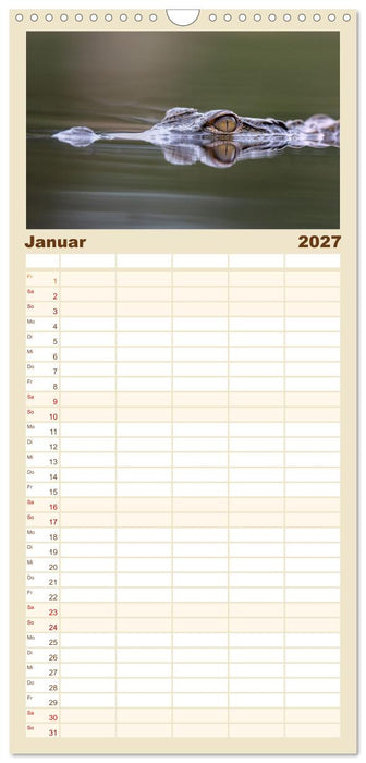 Südafrika wunderbare Tierwelt (CALVENDO Familienplaner 2027)