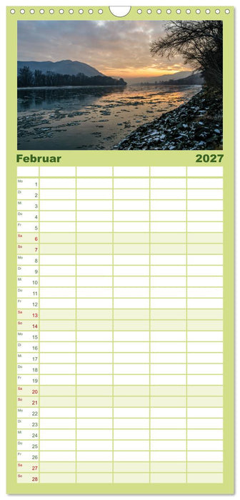 Österreichs Donau (CALVENDO Familienplaner 2027)