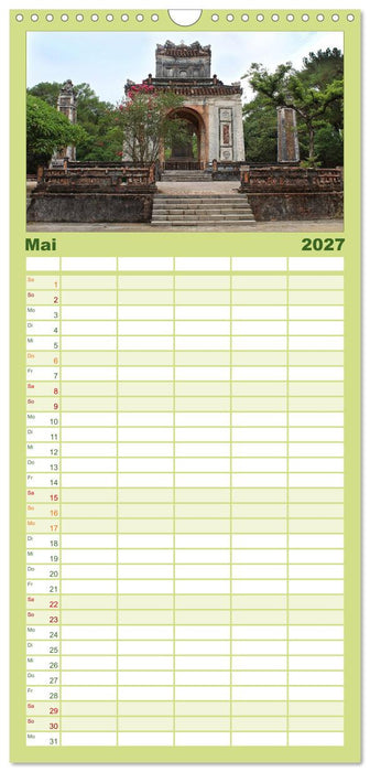 Vietnam – Land der Kontraste 2027 (CALVENDO Familienplaner 2027)