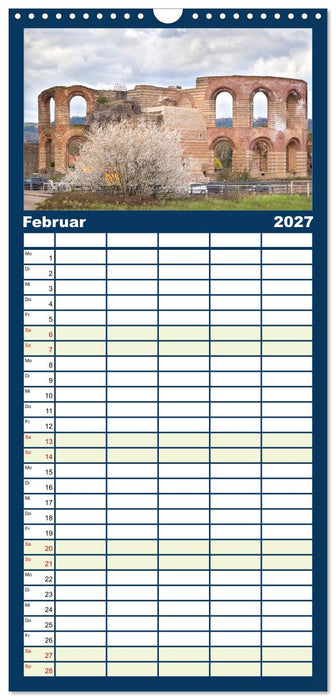 RÖMERSTADT TRIER (CALVENDO Familienplaner 2027)