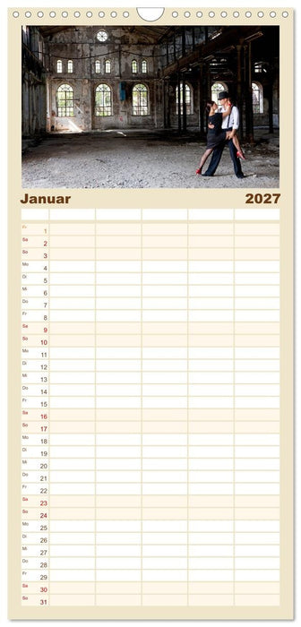 Tango eine Liebeserklärung (CALVENDO Familienplaner 2027)