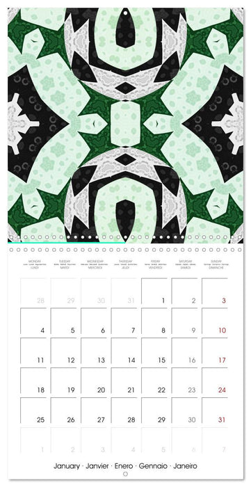 Mandalas Recherche intérieure (CALVENDO Calendrier mensuel 2027)