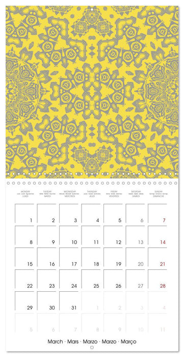 Mandalas Recherche intérieure (CALVENDO Calendrier mensuel 2027)