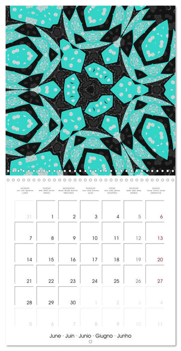 Mandalas Recherche intérieure (CALVENDO Calendrier mensuel 2027)