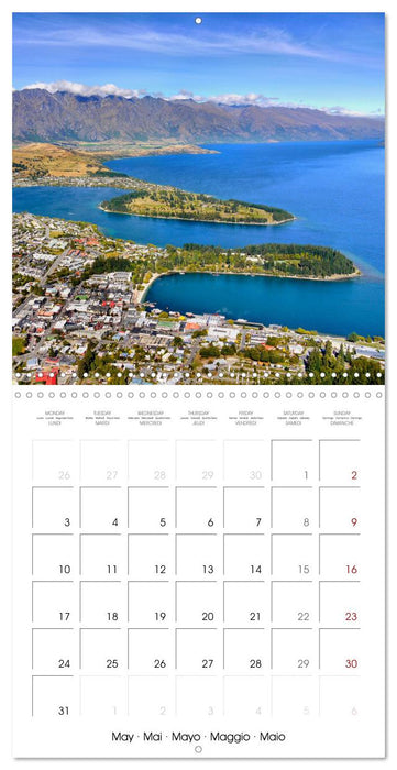 New Zealand Best places to travel (CALVENDO Monthly Calendar 2027)