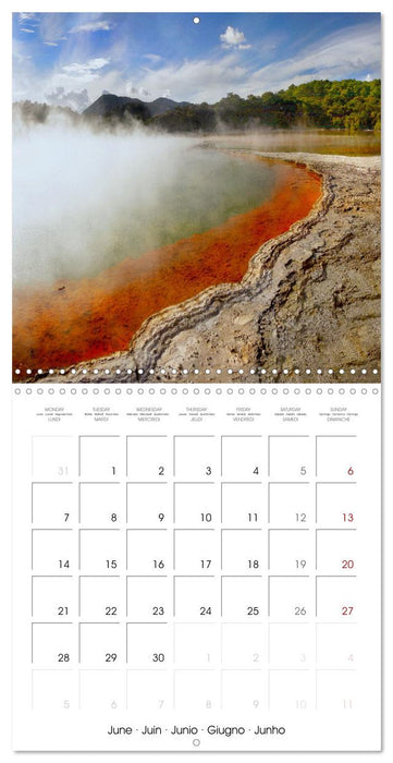 New Zealand Best places to travel (CALVENDO Monthly Calendar 2027)
