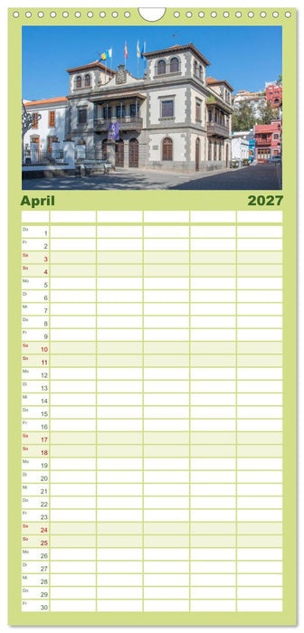 Gran Canaria - Die vielseitige Kanareninsel (CALVENDO Familienplaner 2027)