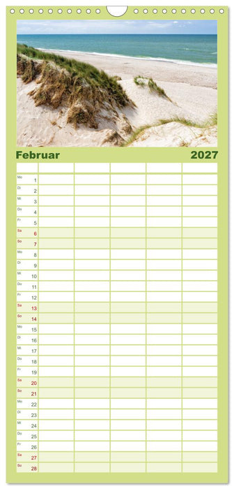 Jütland. Zwischen Ringkøbing und Ribe (CALVENDO Familienplaner 2027)