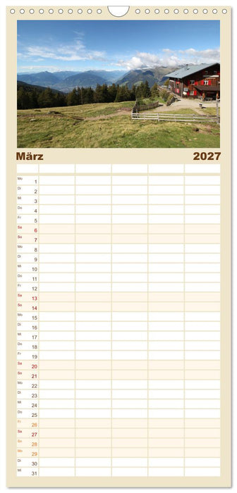 Grüße von der Alm (CALVENDO Familienplaner 2027)