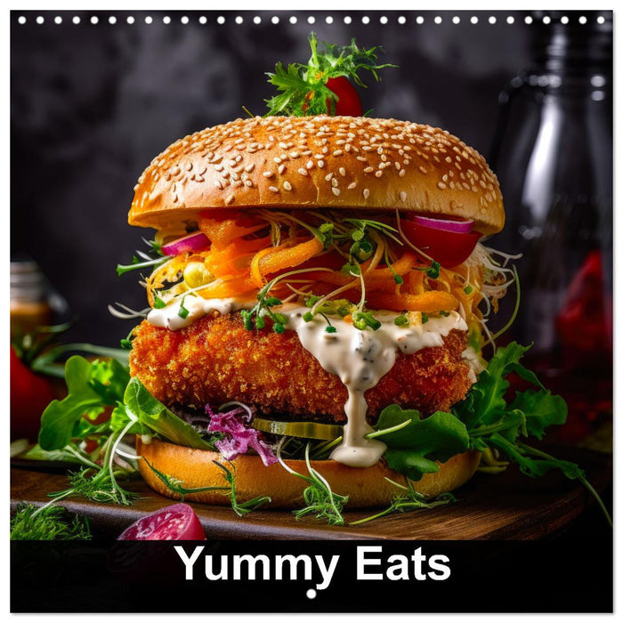Yummy Eats (CALVENDO Monthly Calendar 2027)