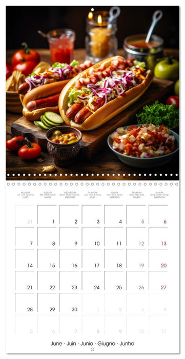 Yummy Eats (CALVENDO Monthly Calendar 2027)