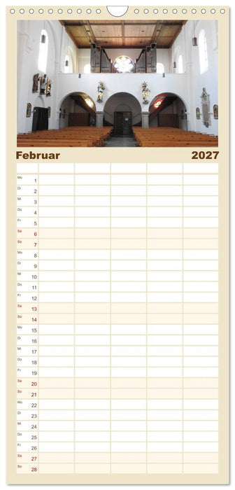 Fantastische Welt der Orgeln (CALVENDO Familienplaner 2027)