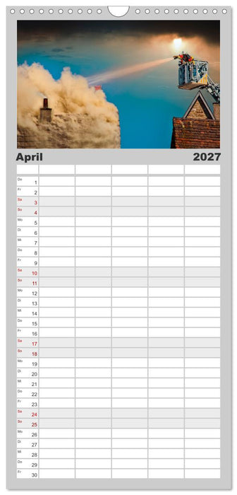 Feuerwehr - mein Kalender (CALVENDO Familienplaner 2027)
