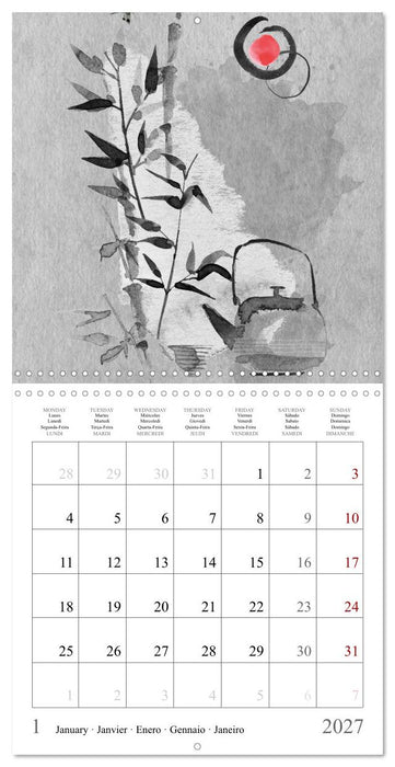 Rêves japonais (CALVENDO Calendrier mensuel 2027)