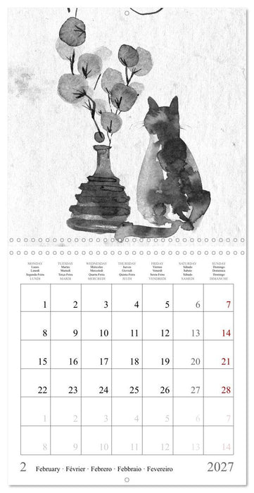 Rêves japonais (CALVENDO Calendrier mensuel 2027)