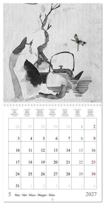 Rêves japonais (CALVENDO Calendrier mensuel 2027)
