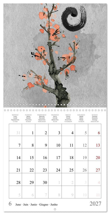 Rêves japonais (CALVENDO Calendrier mensuel 2027)