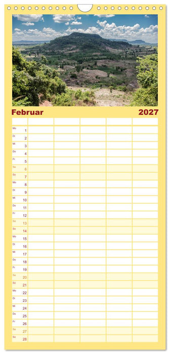 Magisches Kambodscha (CALVENDO Familienplaner 2027)