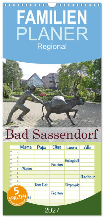 Bad Sassendorf (CALVENDO Familienplaner 2027)