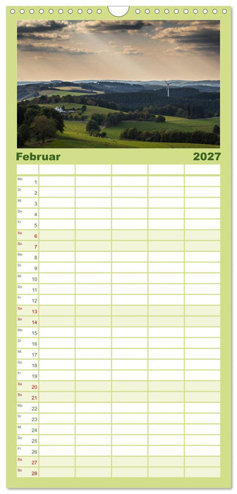 Schönes Sauerland (CALVENDO Familienplaner 2027)